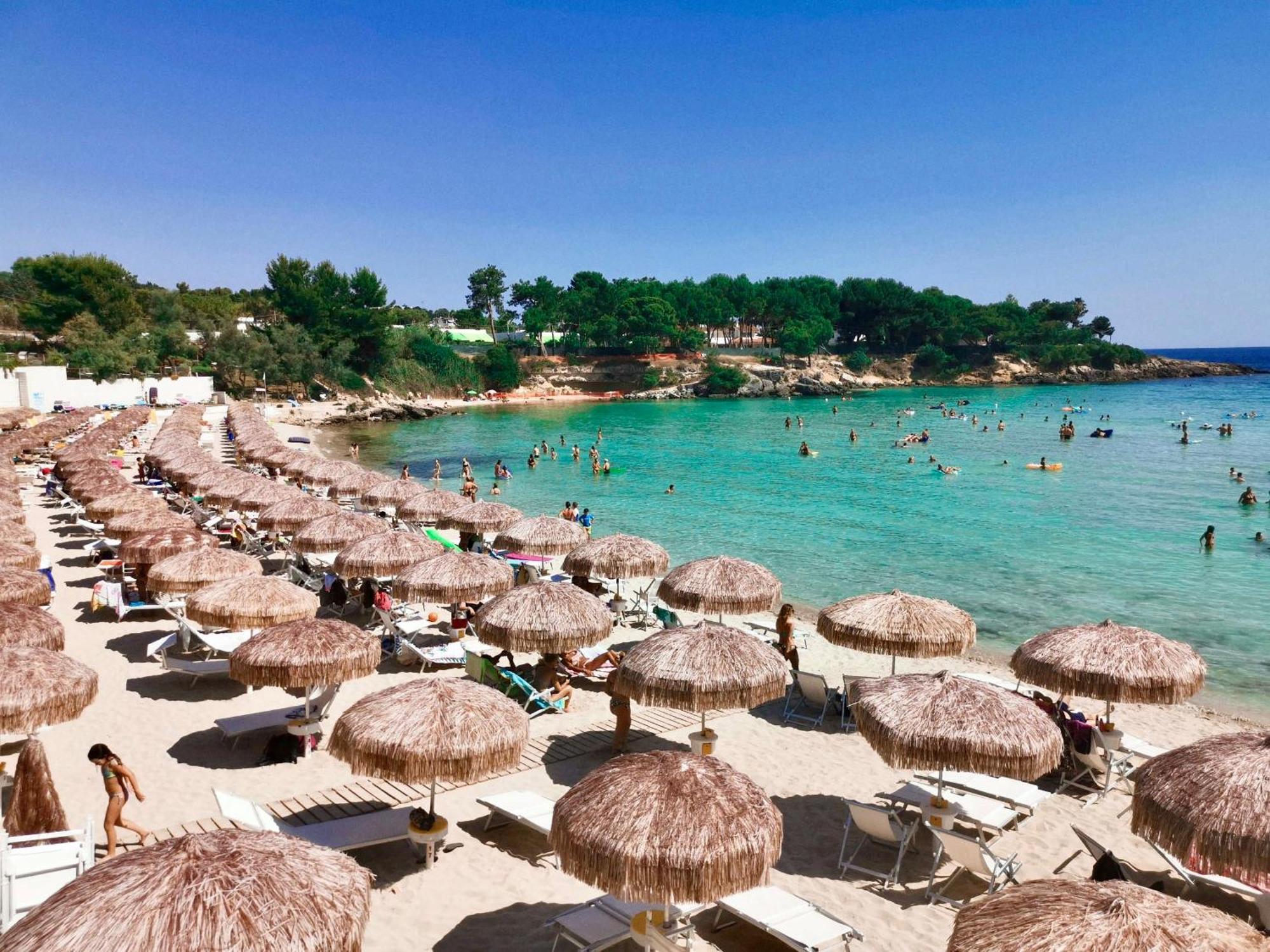Alema Casa Vacanze Leporano Bagian luar foto
